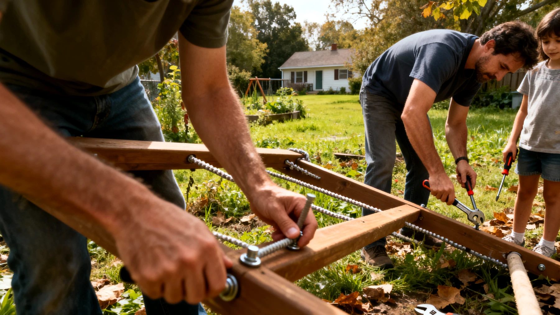 Dondolo da giardino"