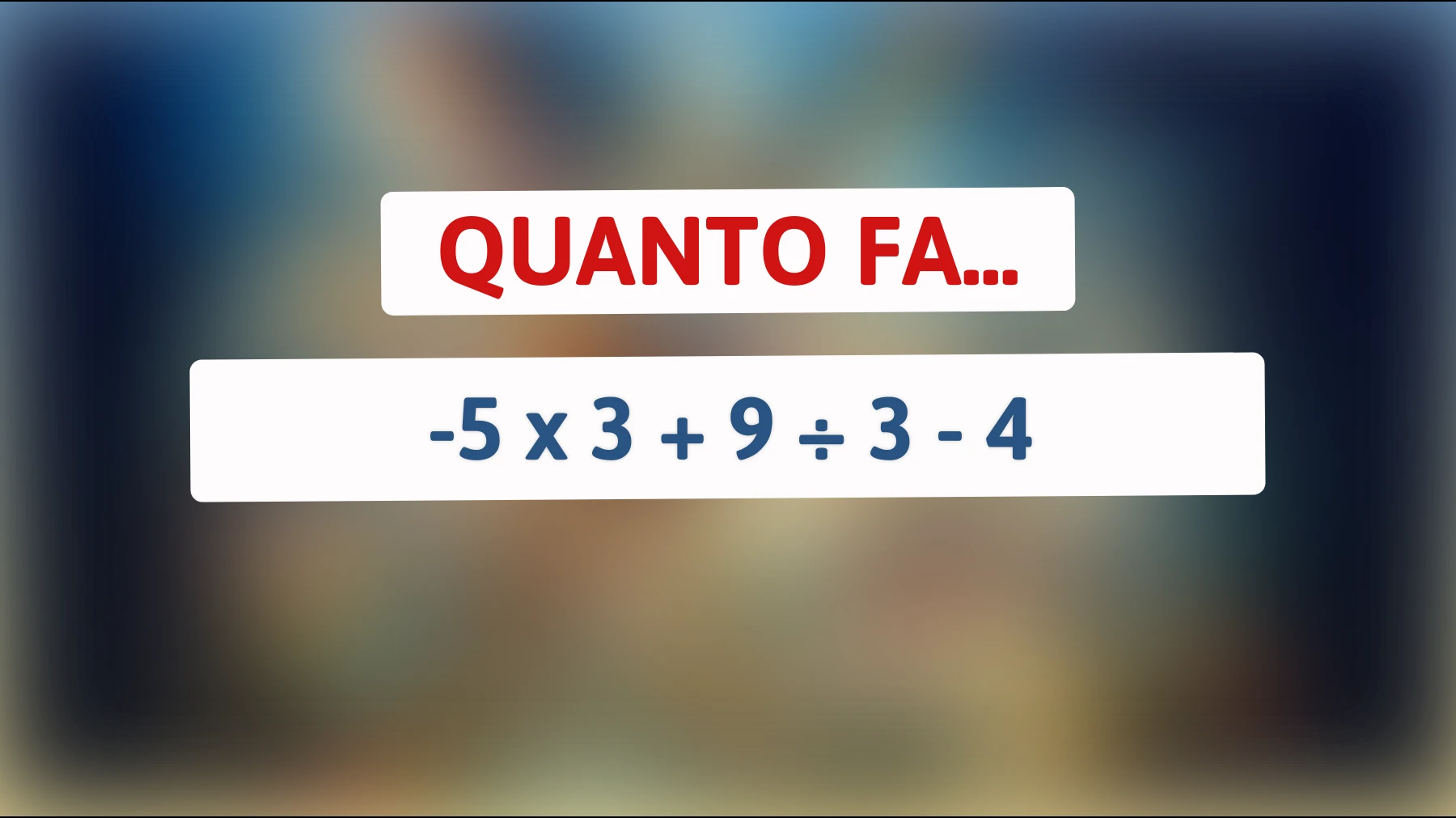 Solo il 1% delle persone può risolvere questo indovinello matematico: scoprilo subito!"