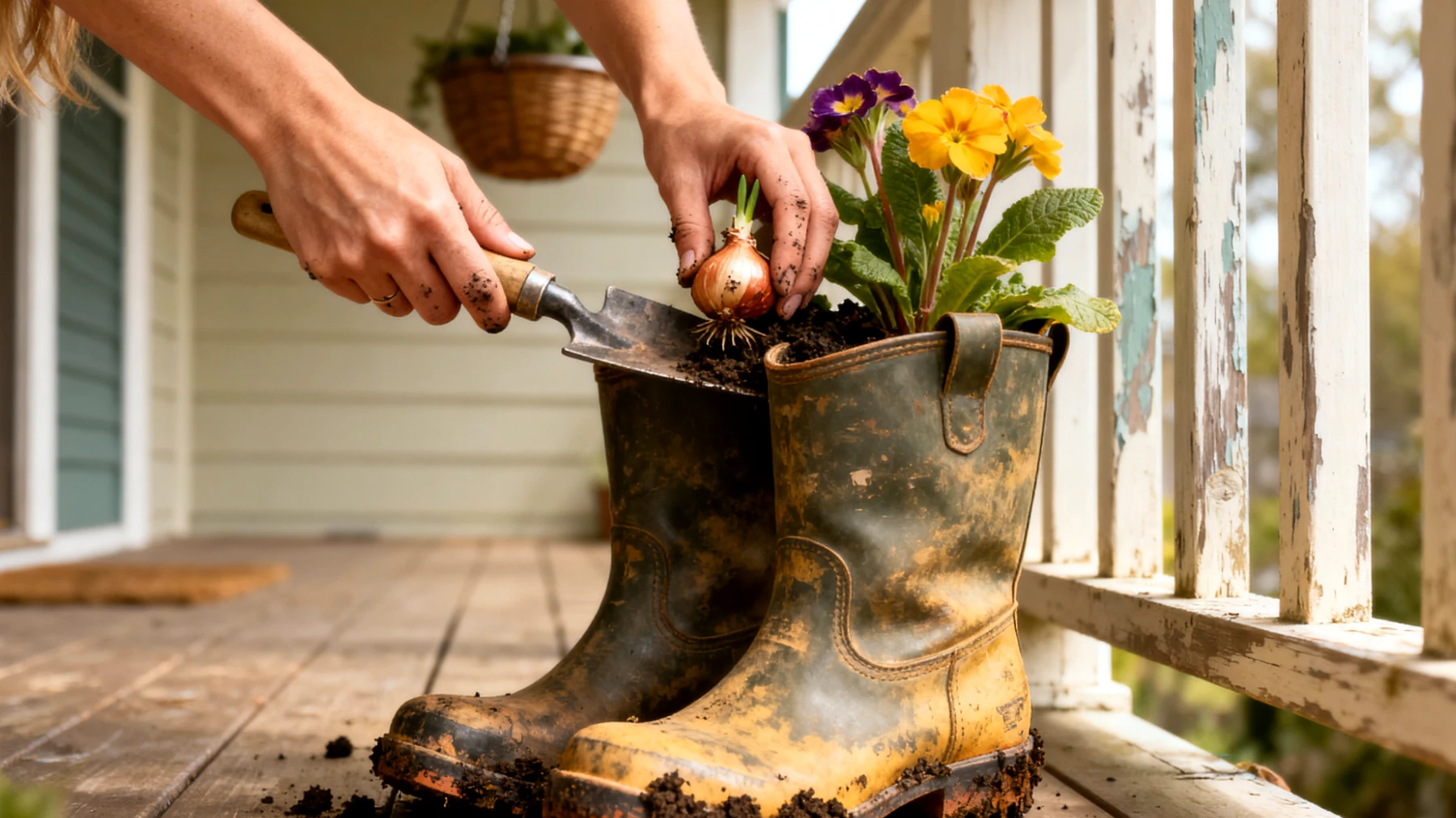 Stivali da giardino"
