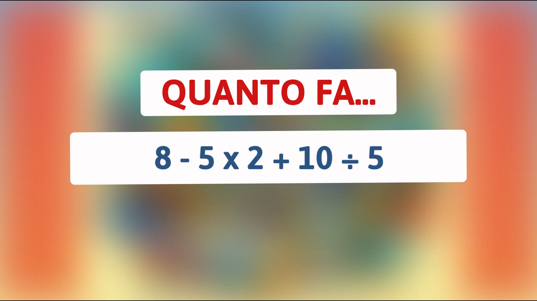 Scopri la risposta nascosta che solo i geni riescono a trovare! Sei abbastanza intelligente da risolverlo?"
