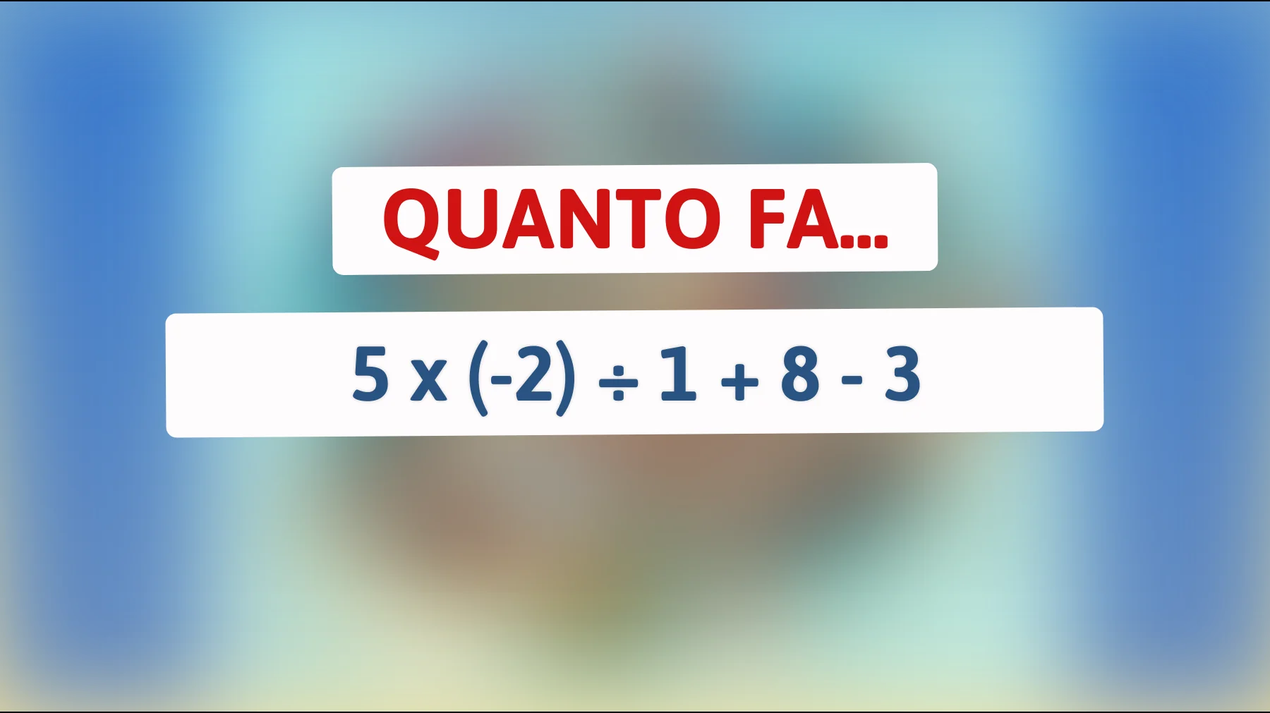 Solo il 3% delle persone risolve questo indovinello matematico in 10 secondi: sei uno di loro?"